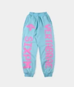 Vertabrae Double Logo Sweatpants Sky Blue