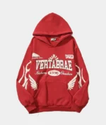 Vertabrae Logo Hoodie Red