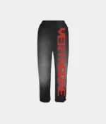 Vertabrae Logo Sweatpants Black/Red