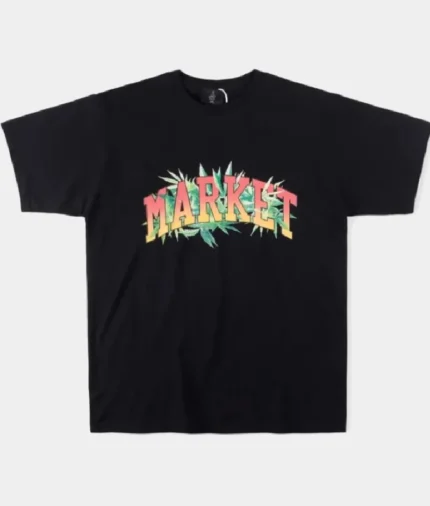 Vertabrae Market Logo T-Shirt Black