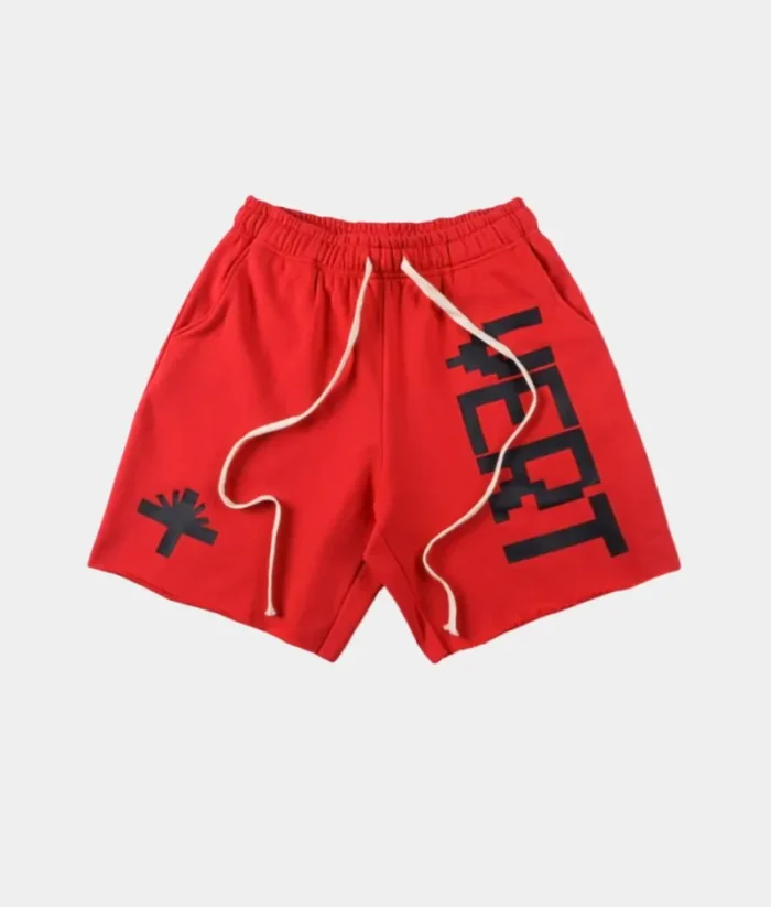 Vertabrae Shorts Red/Black