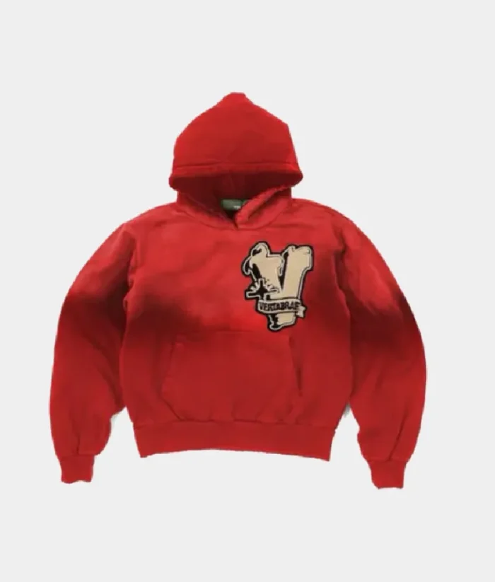 Vertabrae Vert Patch Hoodie Red